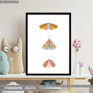 Butterflies Boho, poster