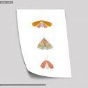 Butterflies Boho, poster