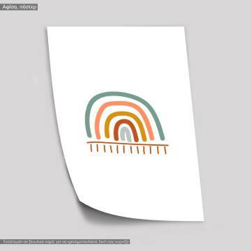 Rainbow I Boho, poster 2