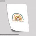 Rainbow I Boho, poster