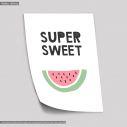 Super sweet, αφίσα, πόστερ