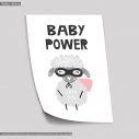 Baby power poster