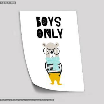 Boys only, poster 2