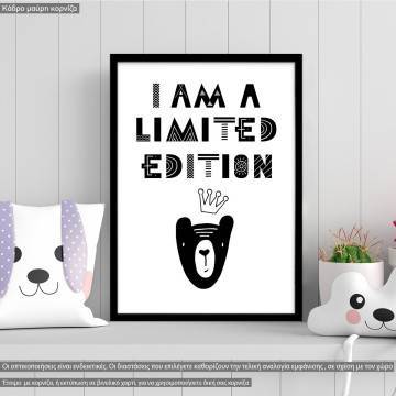 I'm limited edition, Poster