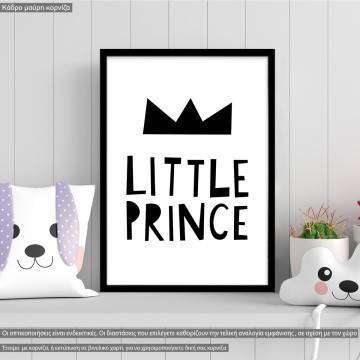 Little prince Scandinavian style , Poster