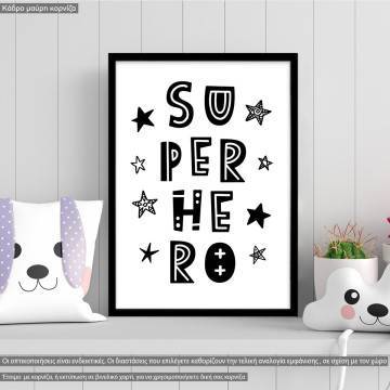 Super hero nordic style, Poster