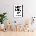 Poster Don't grow up it's a trap