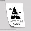 Adventure awaits, αφίσα, πόστερ