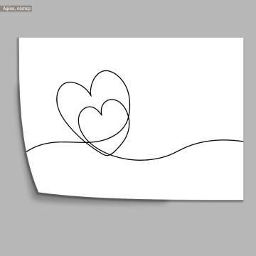 Hearts embracing II, poster 2