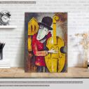 Canvas print Classic Jazz player