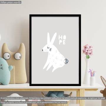 Wish Animals, Bunny, hope, poster