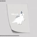 Dinosaur, dream, poster