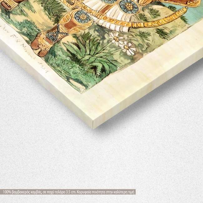 Canvas print Leonidas Androutsos, Theofilos