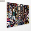 Πίνακας σε καμβά Cityscape vector art, κοντινό, αντίγραφο σε καμβά 6