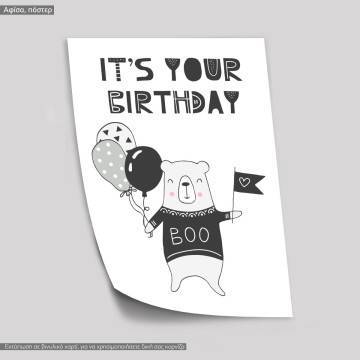It's your birthday I,poster 2