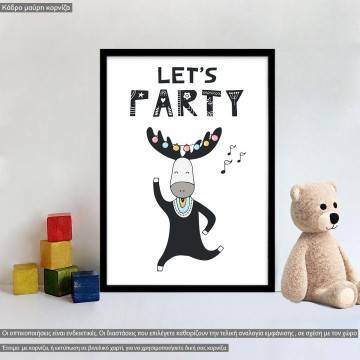 Let's party I, poster