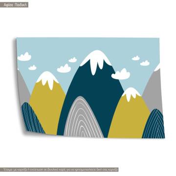 Silence tales I, κάδρο, μαύρη κορνίζα 2