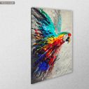 Canvas print Parrot colours