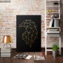 Canvas print Eagle vertical