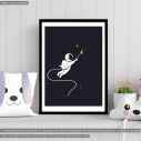 Poster Astronaut coloring the stars 