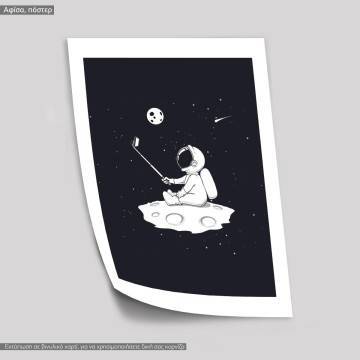 Poster Astronaut selfie  2