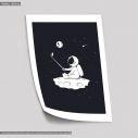 Poster Astronaut selfie 