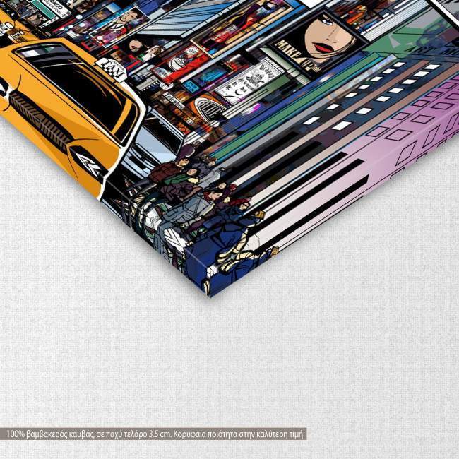 Canvas print New York vector art
