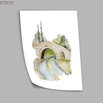 Road VII, κάδρο, μαύρη κορνίζα 2