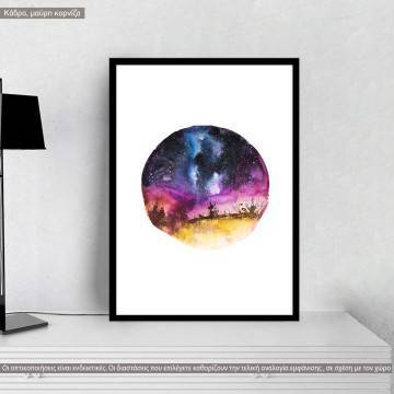 Starry sky III, poster