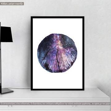 Starry sky V, poster