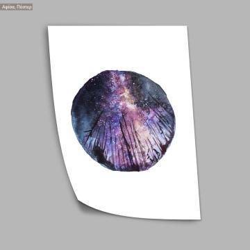 Starry sky V, poster 2