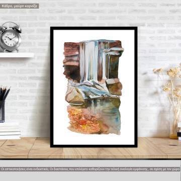 Waterfall VI, poster