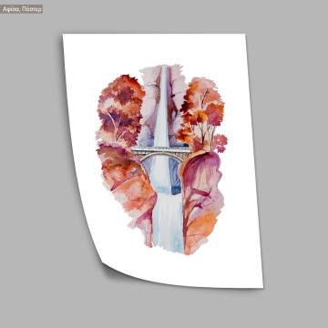 Waterfall IV, poster 2