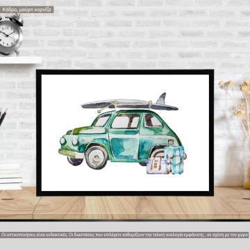 Travelling I, poster