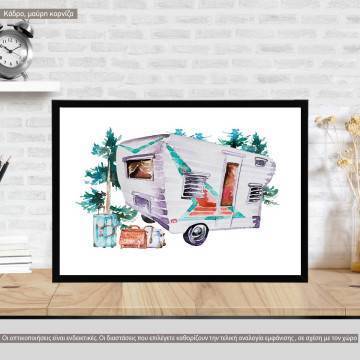 Travelling VI, poster