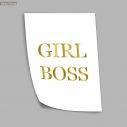GIRL BOSS Poster
