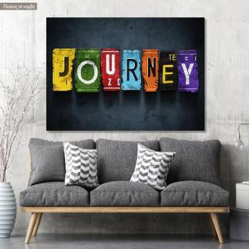 Canvas print Journey