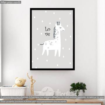 Giraffe Love, poster