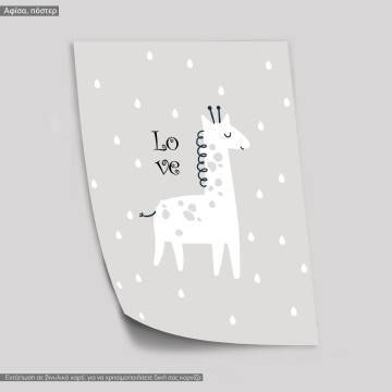 Giraffe Love, poster 2