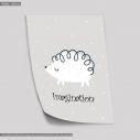 Hedgehog Imagination, poster