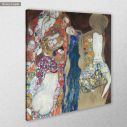 Canvas print Adorn the bride with veil (unfinished) by Klimt Gustav