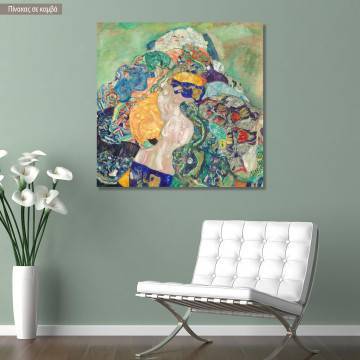 Canvas print Baby, Klimt Gustav