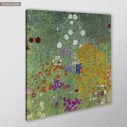 Canvas print Flower garden, Klimt Gustav