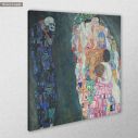Canvas print Death and life, Klimt Gustav
