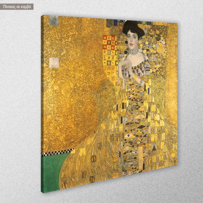 Canvas print Portrait of Adele Bloch-Bauer I, Klimt G.