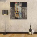 Canvas print The three ages of woman, Klimt Gustav