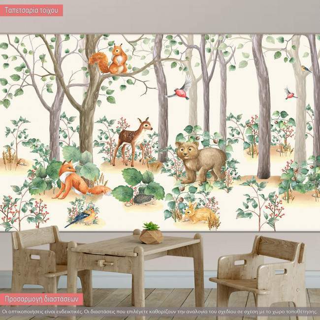 Wallpaper Woodland stories
