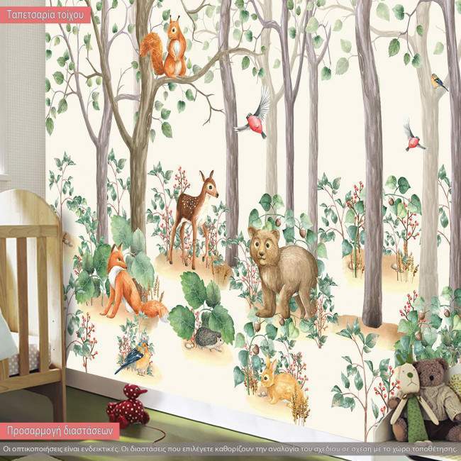 Wallpaper Woodland stories