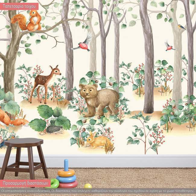 Wallpaper Woodland stories