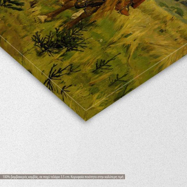 Canvas print Knights the Bogatyrs, Vasnetsov V.